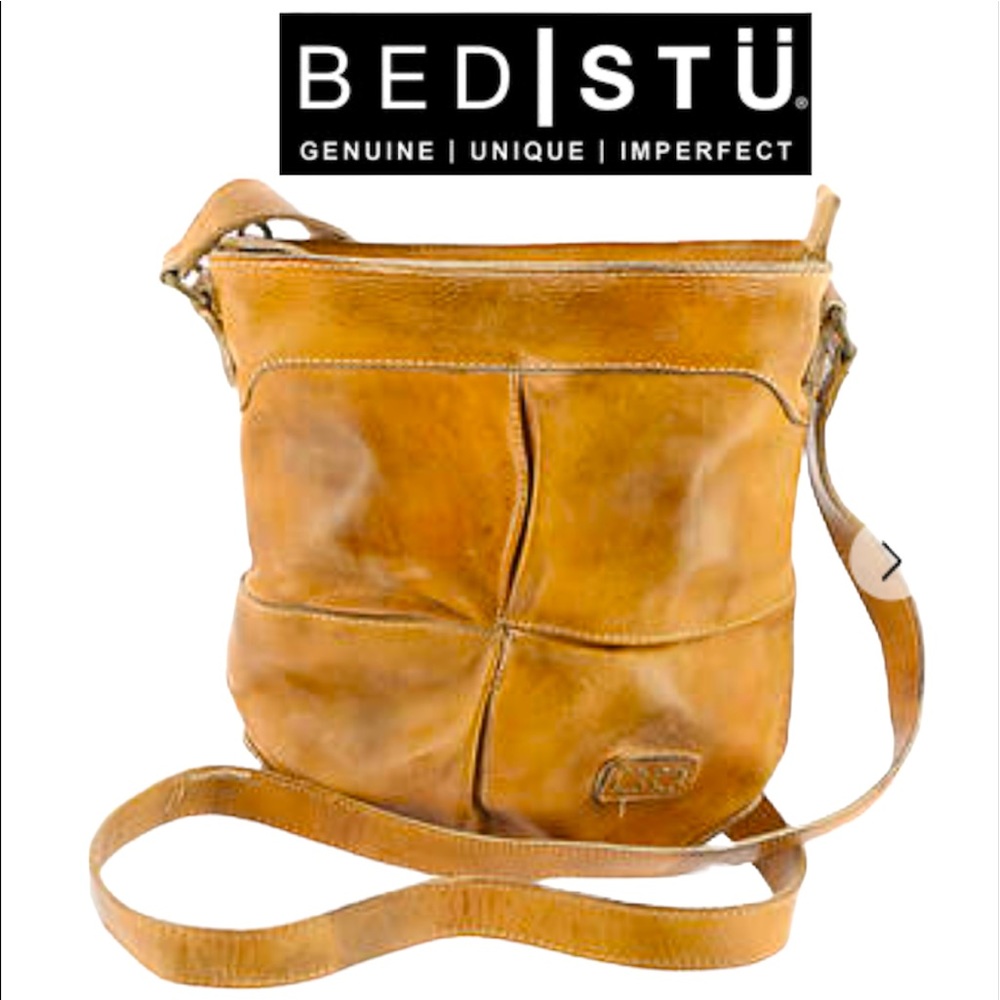 Bed Stu RARE CORONADO Crossbody Leather Bag no longer sold in stores!!
